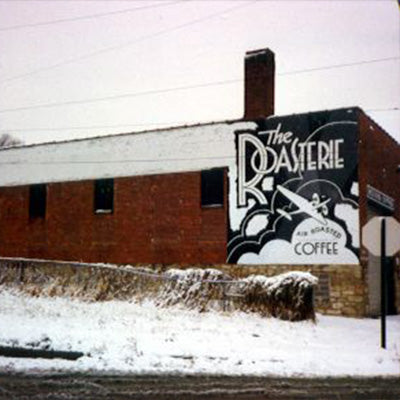 Image of Kansas City's first Roasterie factory in 1995.