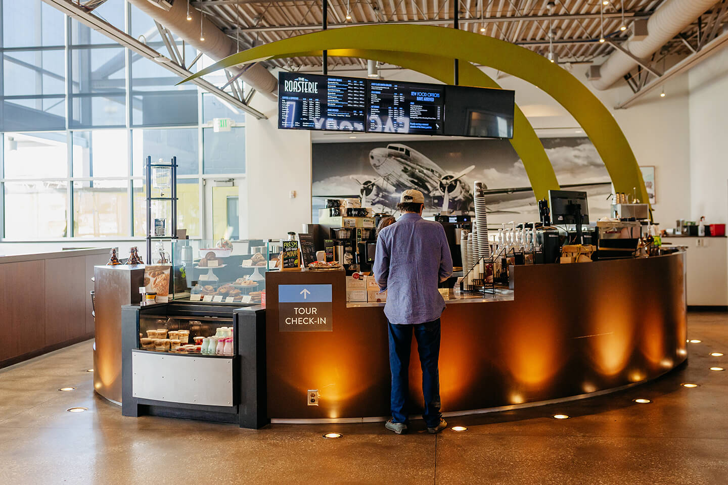 Image of the inside of The Roasterie Factory