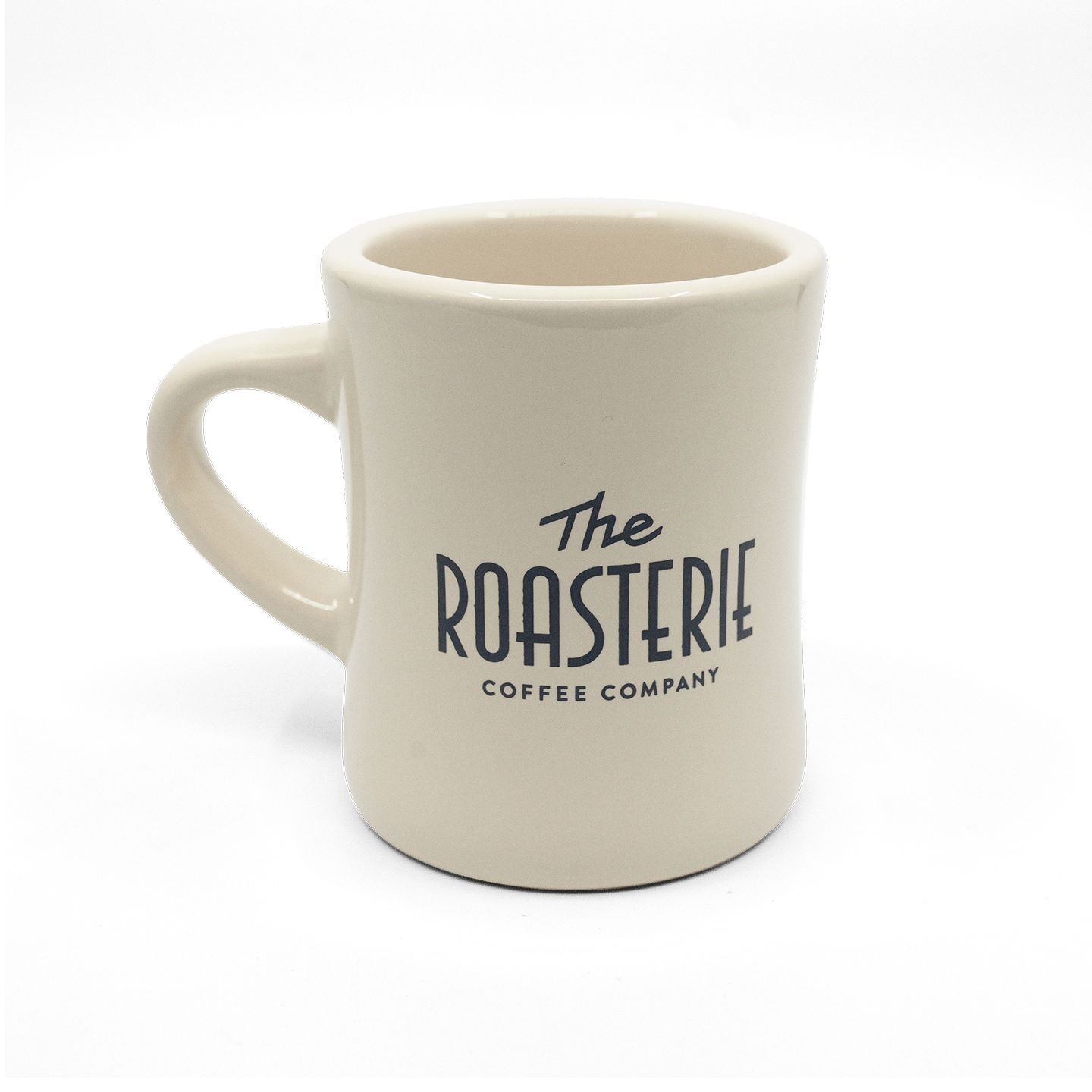 White Diner Mug The Roasterie