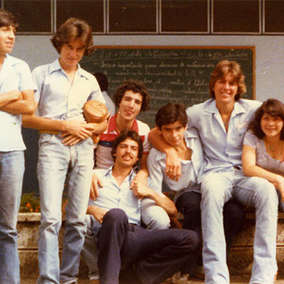 A group photo of Danny O’Neill at Costa Rica with a few others.