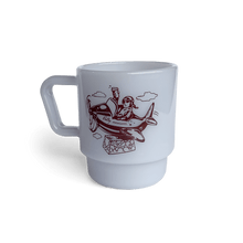 Load image into Gallery viewer, Roasterie Milk Glass Mug 8oz
