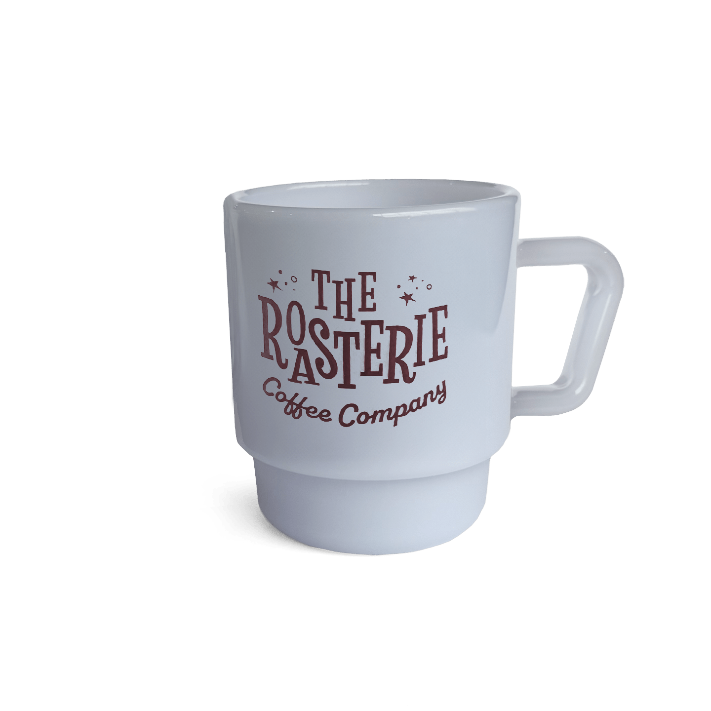 Roasterie Milk Glass Mug 8oz – The Roasterie