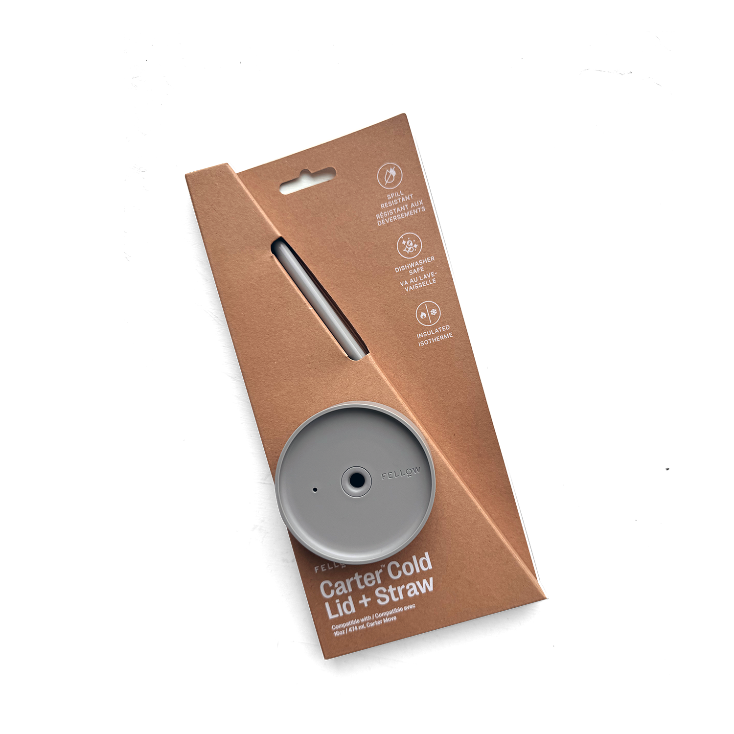 Roasterie Carter Cold Cup + Straw