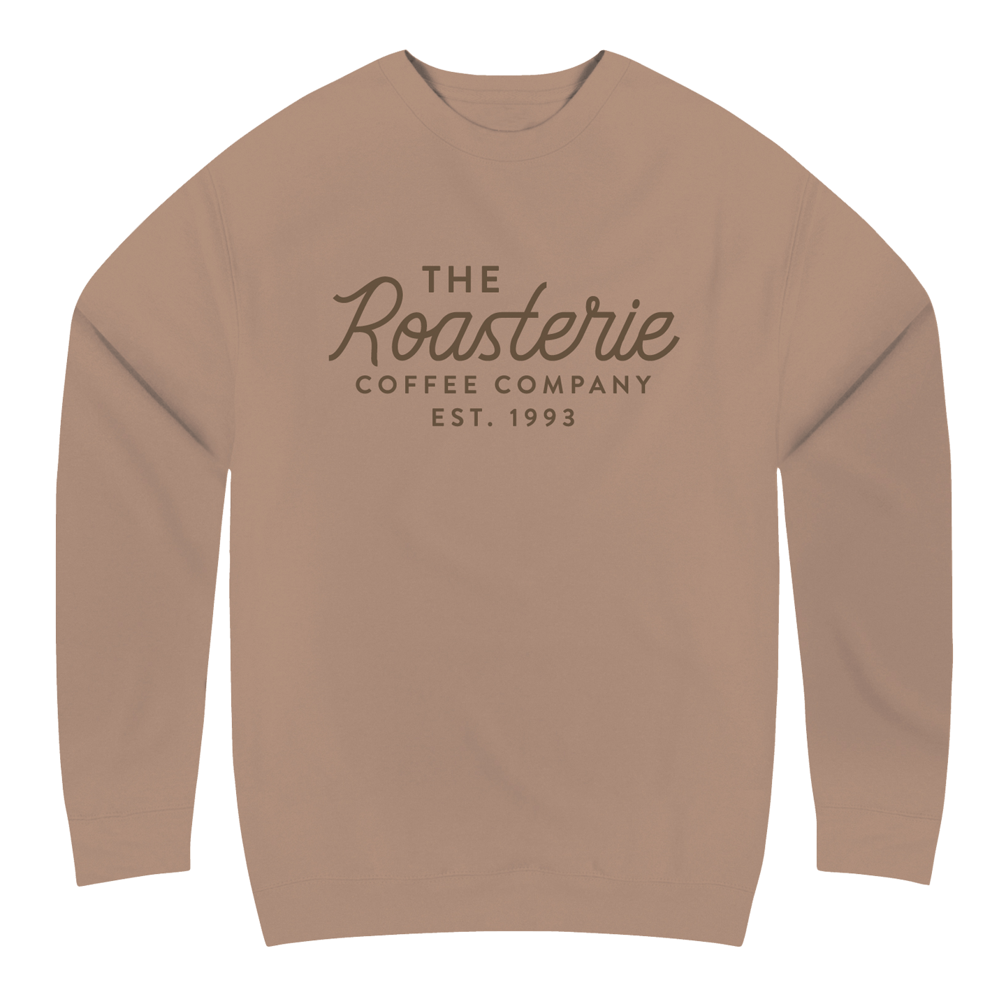 Script Text Crewneck – The Roasterie